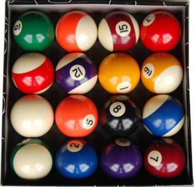 

Cuepoint 5027G Billiard Ball(Pack of 16, Multicolor)