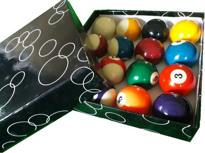 

21 Balls China Black Pool ball Billiard Ball(Pack of 16, Multicolor)
