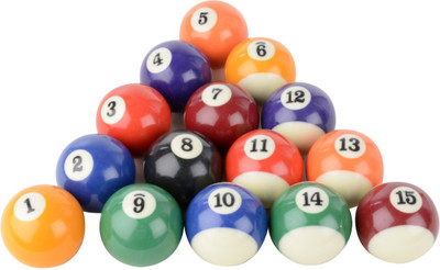 

Powerglide Tournament Billiard Ball(Pack of 15, Multicolor)