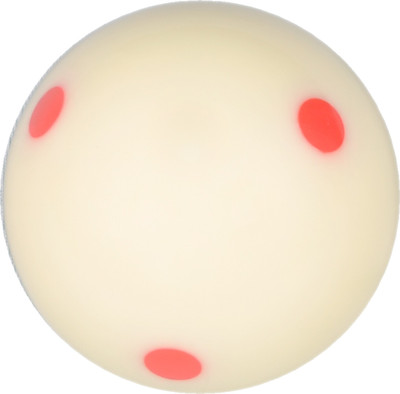 

JBB Practice Dotted Cue Billiard Ball(Pack of 1, White)