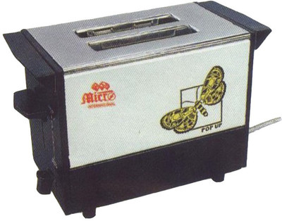 

Micro POP/2 400 W Pop Up Toaster(White, Black)