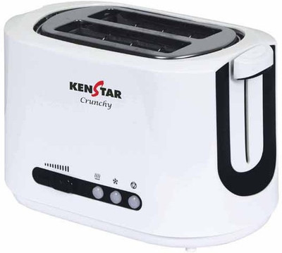 Kenstar Crispy 750 W Pop Up Toaster(White)