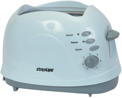 

Euroline EU810P 550 W Pop Up Toaster(White)