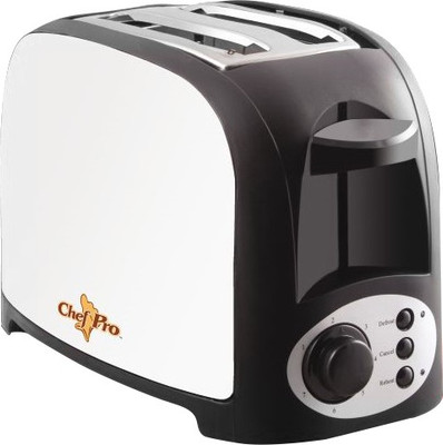 

Chef Pro Cool Touch, Defrost With Cancel Function 750 W Pop Up Toaster(Black)