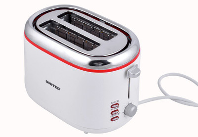 

United 3001 850 W Pop Up Toaster(White)