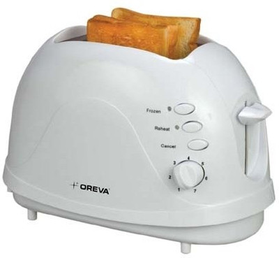 

Oreva OPT 700 W Pop Up Toaster(White)