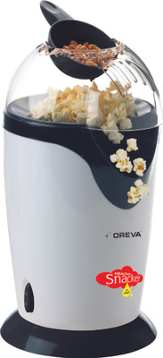 Oreva Snacker 1200 0.75 L Popcorn Maker(Black, White) available at flipkart for Rs.1424