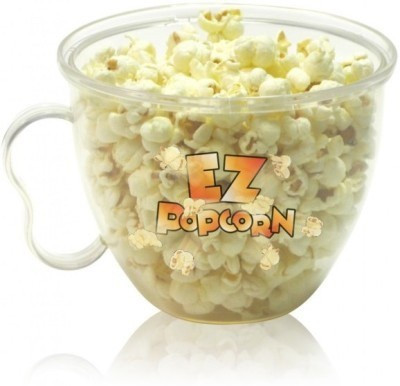Shopo Fast Easy Mini poppers Microwave Ware SM594WH 500 g Popcorn Maker(White, Red) available at flipkart for Rs.400