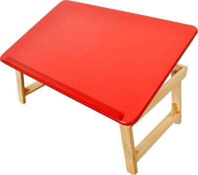 

Quality Creations Engineered Wood Portable Laptop Table(Finish Color - Red)