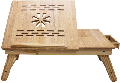 

Sterling Solid Wood Portable Laptop Table(Finish Color - Brown)