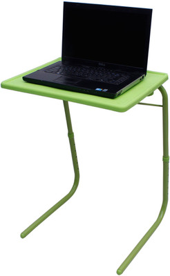 NA Green Plastic Portable Laptop Table(Finish Color - Green)