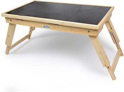 

Ekta Product Solid Wood Portable Laptop Table(Finish Color - Light Oak)