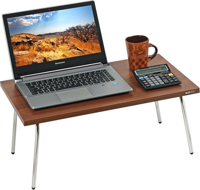 

Bluewud Engineered Wood Portable Laptop Table(Finish Color - Walnut)