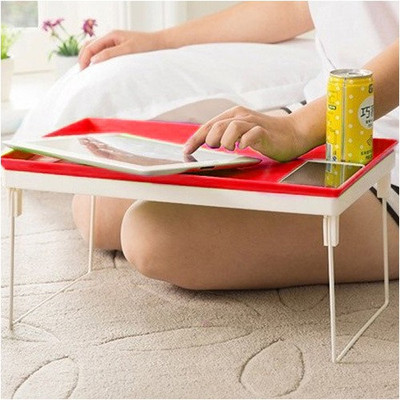 

Kawachi Metal Portable Laptop Table(Finish Color - Red)