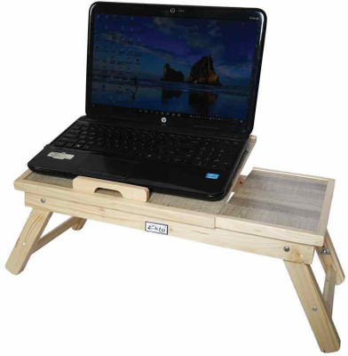 

Ekta Product Solid Wood Portable Laptop Table(Finish Color - Tan)
