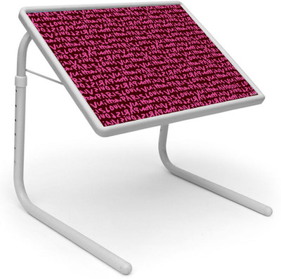 

Shopper52 Plastic Portable Laptop Table(Finish Color - Pink)