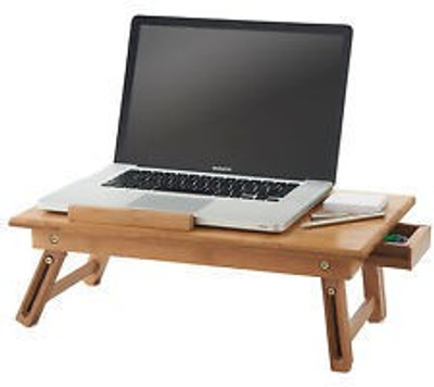 

Elite Mkt Solid Wood Portable Laptop Table(Finish Color - Brown)