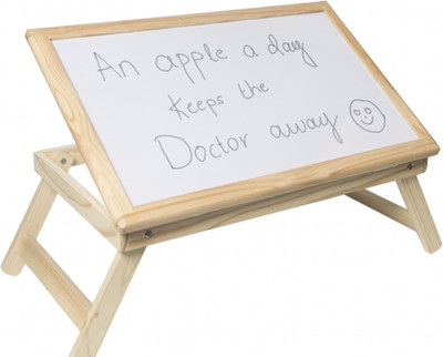 

Furniture Dikhao Solid Wood Portable Laptop Table(Finish Color - Wooden)