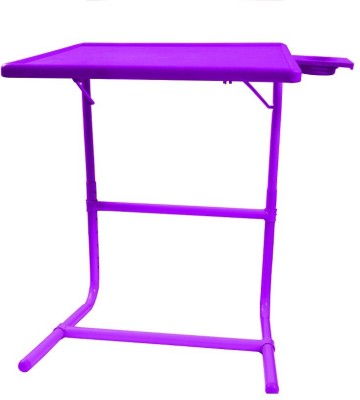 

Tablemate Purple Platinum Tablemate With Double Foot Rest Adjustable Folding Study Cupholder Kids Reading Breakfast Plastic Portable Laptop Table(Finish Color - Purple)