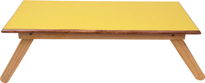 

Wood-O-Plast Engineered Wood Portable Laptop Table(Finish Color - Yellow)