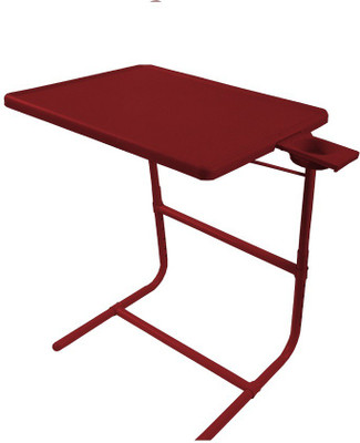 

Tablemate PLATINUM DOUBLE FOOTREST ADJUSTABLE FOLDING KIDS HOME OFFICE BROWN TABLEMATE WITH CUPHOLDER Plastic Portable Laptop Table(Finish Color - Brown)