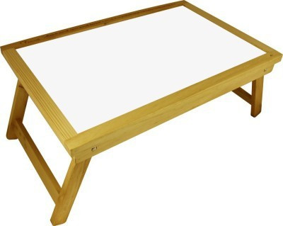 

Chrome Engineered Wood Portable Laptop Table(Finish Color - Natural Wood)