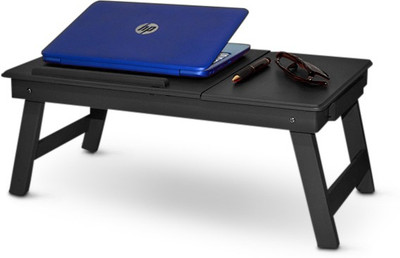 

Colorwood Solid Wood Portable Laptop Table(Finish Color - Black)