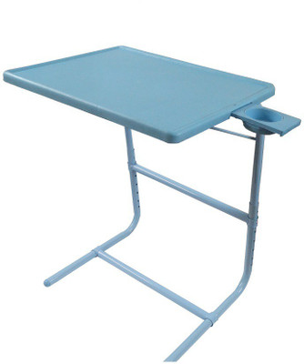 

Tablemate Blue Platinum Tablemate With Double Foot Rest Adjustable Folding Study Cupholder Kids Reading Breakfast Plastic Portable Laptop Table(Finish Color - Blue)