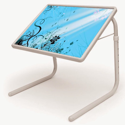 

Shopper52 Plastic Portable Laptop Table(Finish Color - Blue)