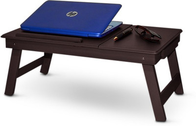 

Colorwood Solid Wood Portable Laptop Table(Finish Color - Wenge)