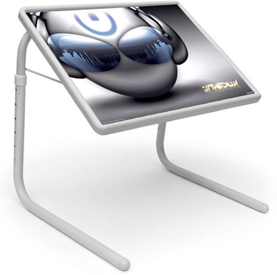 

Shopper52 Plastic Portable Laptop Table(Finish Color - Grey)