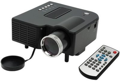 

Zakk 48 lm LED Corded Portable Projector(Black)