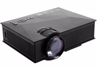 VibeX ™ Video UC46 Home Mini Digital With Wifi Portable 1200 lm LED Corded Mobiles Portable Projector(Black) VibeX ™ Video UC46 Home Mini Digital With Wifi Portable 1200 lm LED Corded Mobiles Portable Projector(Black)