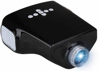 

Wonder World ® E03 TV Mini Home Theater Multimedia Beamer 50 lm LED Corded Portable Projector(Black)