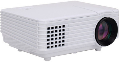 

Everycom 1800 lm LED Corded Mobiles Portable Projector(White)