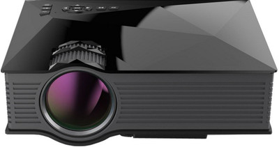 

Vox 1200 lm LED Corded Portable Projector(Black)