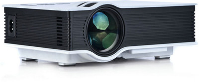 

Unic Uc40 High Quality 130 Inch Screen Led Projector Supports Usb/Av/Sd/Hdmi/Ir Inputs 800 lm LED Corded Portable Projector(Black, White)