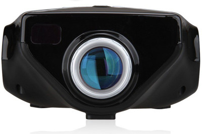 

VibeX ™ Compact E03 Digital Video Proyector Home Cinema Theater 50 lm LED Corded Portable Projector(Black)