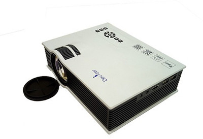 

Devizer 1000 lm LED Corded Portable Projector(White)