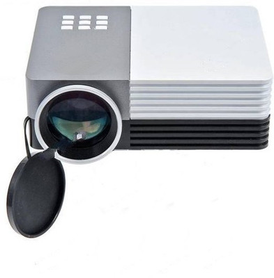 

Microware 150 lm LED Corded Portable Projector(White, Grey)