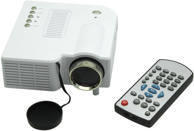

Artek 48 lm LED Corded Portable Projector(White)