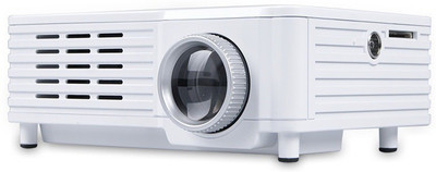 

MDI GP8 100 lm LED Corded Mobiles Portable Projector(White)