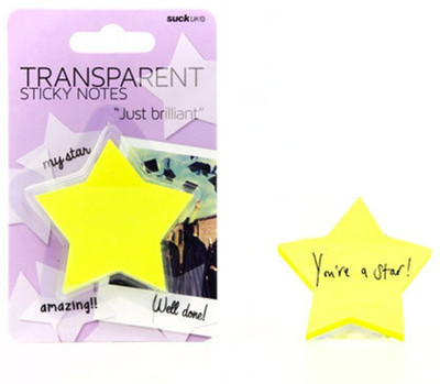 

Suck UK by Chitra Star 100 Sheets Regular, 1 Colors(Set Of 1, Yellow)