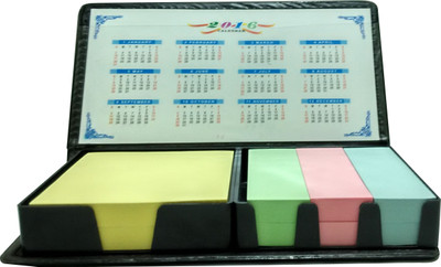

Weltbild Basic 100 Sheets Memo Set pad, 4 Colors(Set Of 4, Black)