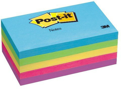 

3M Office Products Magic Cubes Regular, 5 Colors(Set Of 5, Multicolor)