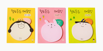 

Fusen collection Index-IT Matryoshka 20 Sheets Post-its, 3 Colors(Set Of 3, Multicolor)