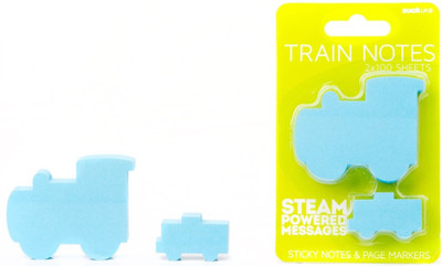 

Suck UK by Chitra Train 100 Sheets Regular, 1 Colors(Set Of 2, Blue)