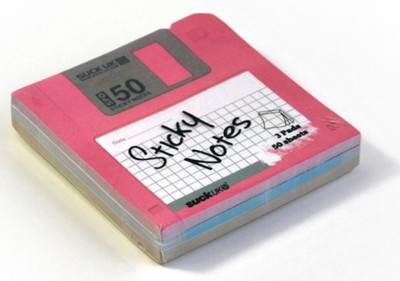 

Suck UK by Chitra Floppy Disk 50 Sheets Regular, 3 Colors(Set Of 3, Multicolor)