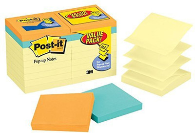 

3M Office Products Vibrant Colours Regular, 3 Colors(Set Of 3, Multicolor)