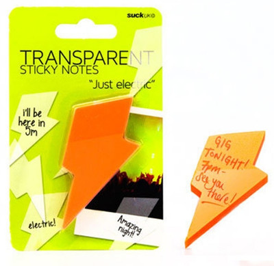 

Suck UK by Chitra Bolt 100 Sheets Regular, 1 Colors(Set Of 1, Orange)